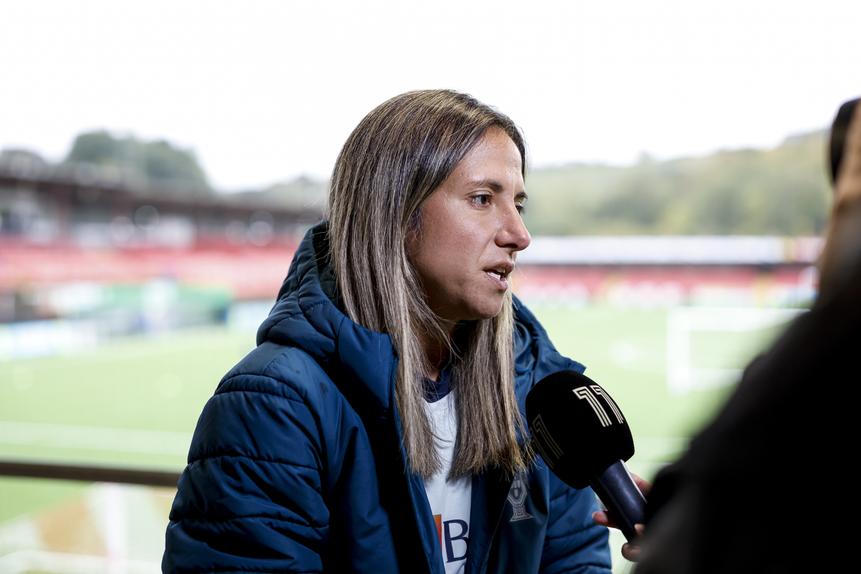 Dolores Silva é a capitã da Seleção Nacional. Foto: FPF
