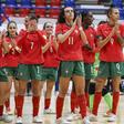Jogadoras portuguesas agradecem apoio em Oliveira de Azeméis (Foto FPF)