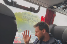 Que emoção! A viagem de Messi até ao último jogo pela Argentina