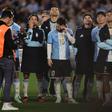 Messi emocionado no adeus à Argentina