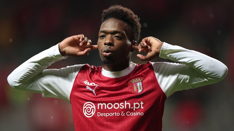 SC Braga: Álvaro Djaló falha deslocação a Nápoles por lesão