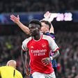 Liga dos Campeões: À boleia de Saka, Arsenal vence Sevilha inofensivo