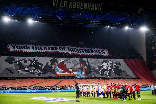 «O vosso teatro dos pesadelos», o brilhante tifo dos adeptos do Copenhaga
