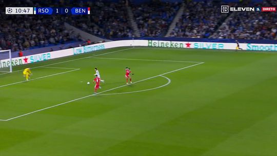 Mau atraso de Florentino e Benfica sofre o 2-0 frente à Real Sociedad (vídeo)