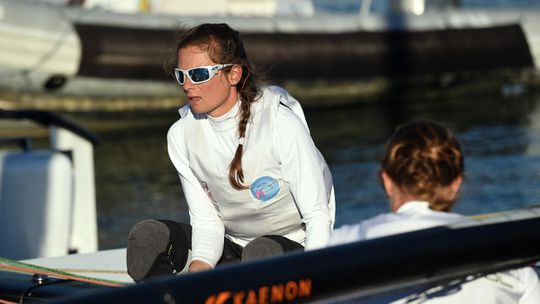 Vela: Barco de Mariana Lobato sofre acidente