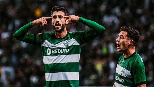 A equipa provável do Sporting para o jogo com o Rákow