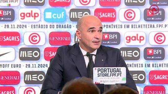 Roberto Martínez comenta Amorim no Manchester United