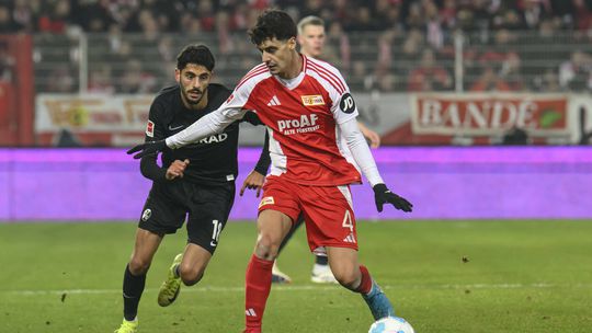 Diogo Leite titular no nulo do Union Berlim diante do Friburgo