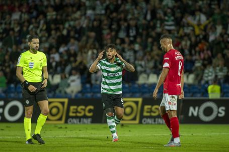 João Gonçalves foi o árbitro do Sporting-Santa Clara - Foto: Lusa