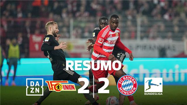 Bayern não vence pela primeira vez esta época e Kompany não bate recorde (resumo)