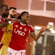O Benfica celebrou mais uma vitória, esta sofrida, que lhe permite chegar à liderança isolada da Liga de futsal. Foto: SL Benfica