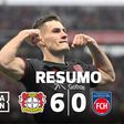 Leverkusen goleia na Bundesliga depois de derrotar Benfica na Luz (resumo)