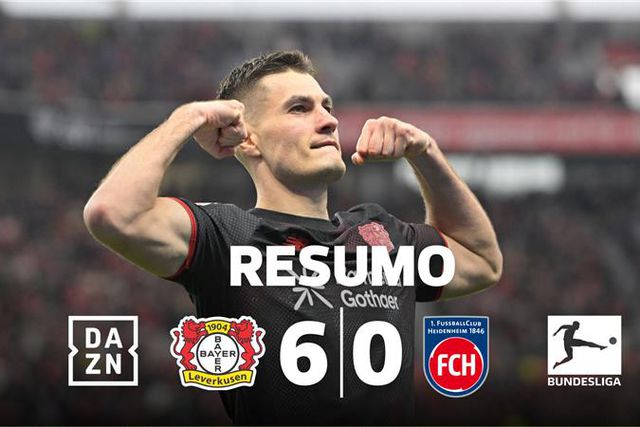 Leverkusen goleia na Bundesliga depois de derrotar Benfica na Luz (resumo)