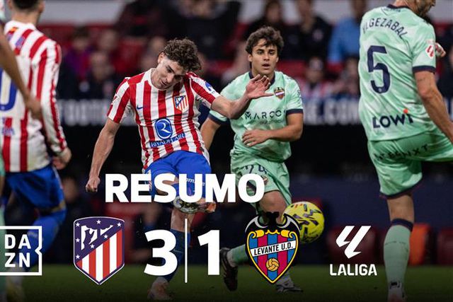 Atlético Madrid chega à quarta vitória seguida às costas de Griezmann (resumo)