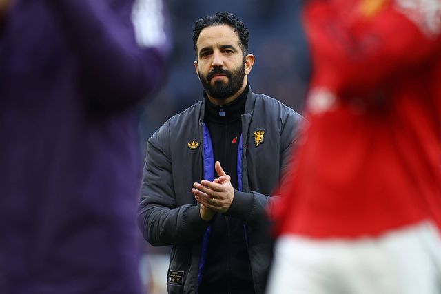 Ruben Amorim, treinador do Manchester United