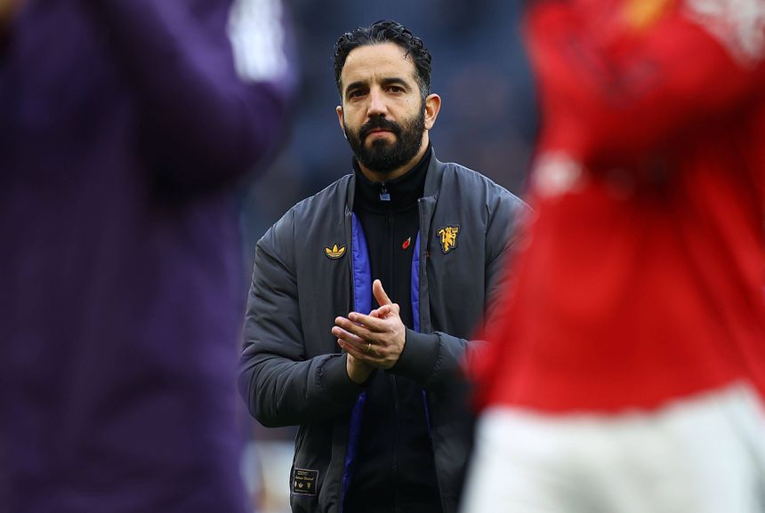 Ruben Amorim, treinador do Manchester United