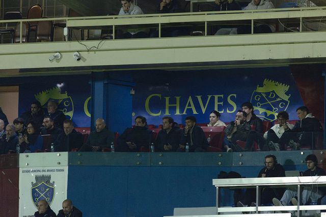 Dirigentes e elementos da equipa técnica de Farioli em Trás-os-Montes