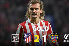 Nem de um minuto precisou: Griezmann entra e resolve para o Atlético Madrid