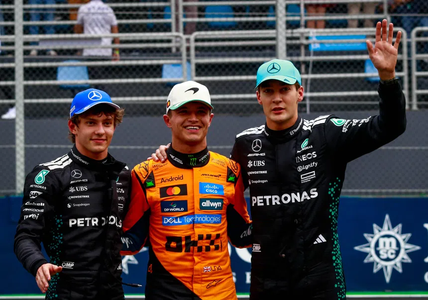 Mercedes em choque! Kimi humilha Russell