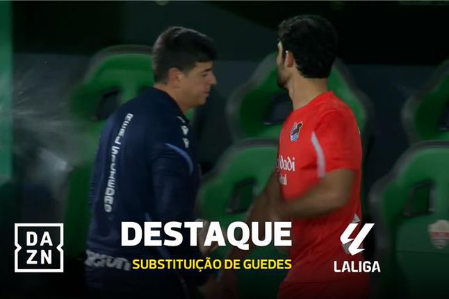 Gonçalo Guedes foi substituído e a reação diz tudo