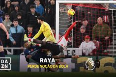 Raya evita o golo e.. esquece-se da bola
