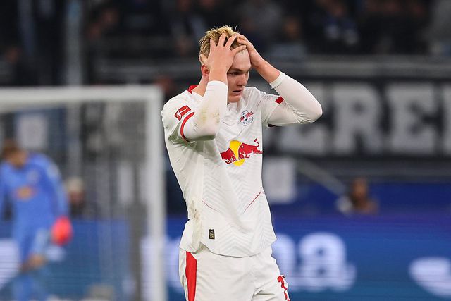 Conrad Harder, avançado do Leipzig e ex-Sporting