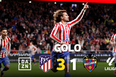 Griezmann não se contentou com um e chegou ao 'bis'