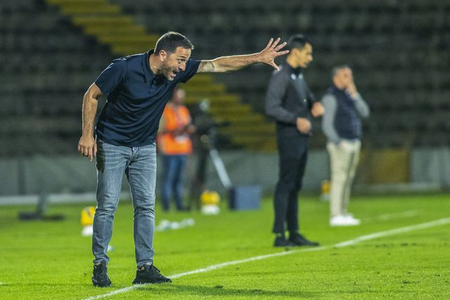 Vasco Matos, treinador do Santa Clara. (Foto Eduardo Costa/LUSA)