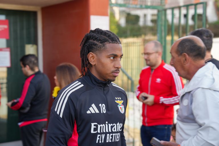 Eleições do Benfica: Leandro Barreiro votou no Seixal esta manhã - Foto: A BOLA