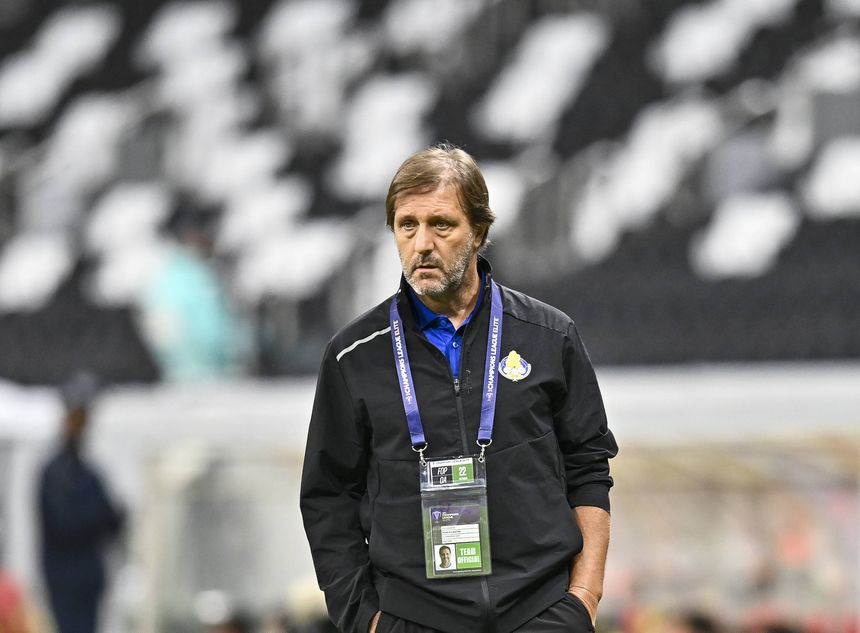 Pedro Martins, treinador do Al Gharafa, na Champions Asiática