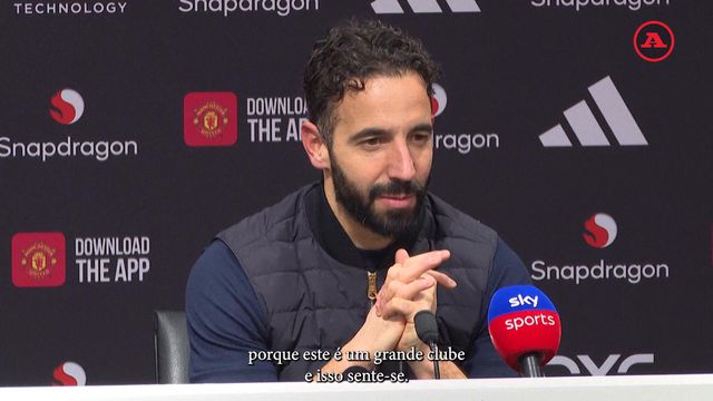 Ruben Amorim: «Tive isto, e pior, no início no Sporting»