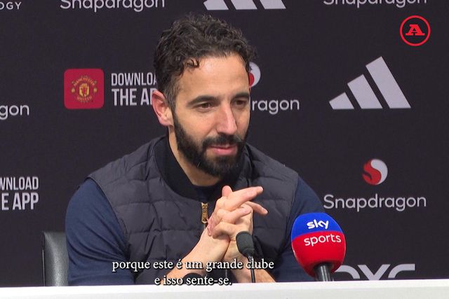 Ruben Amorim: «Tive isto, e pior, no início no Sporting»