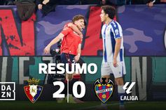 Osasuna bate aflito Levante e respira melhor (resumo)