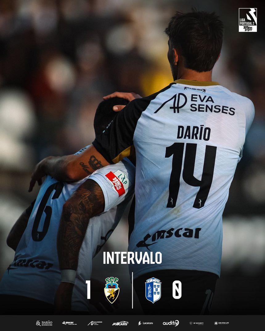 Darío Poveda apontou o primeiro golo do Farense no triunfo frente ao Vizela -Foto: SC FARENSE