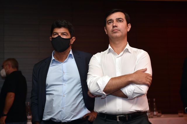 Nuno Costa, aqui com Luís Bernardo, em 2021 - Foto: Miguel Nunes