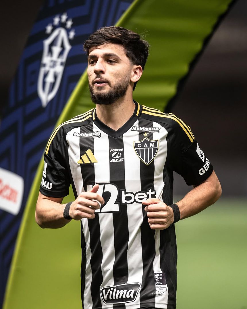 Biel, extremo de 24 anos, não está a corresponder às expectativas no Atlético Mineiro - Foto: Instagram/Gabriel Teixeira