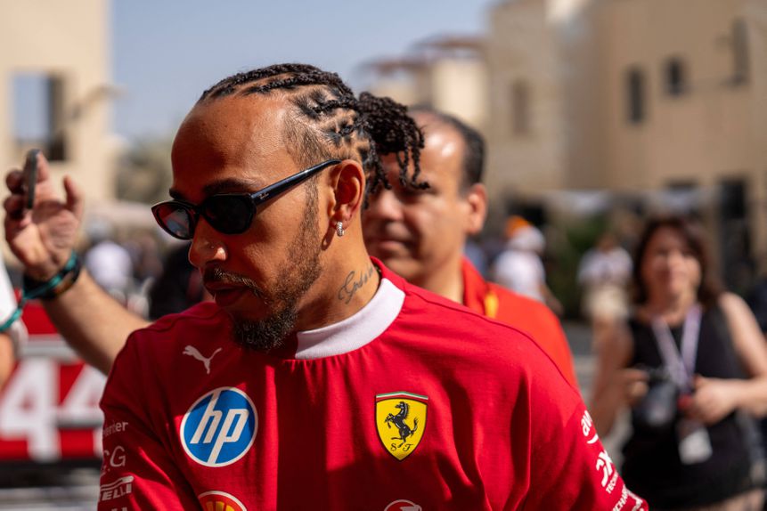Lewis Hamilton no GP de Abu Dhabi