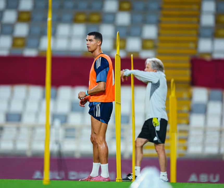 Cristiano Ronaldo e Jorge Jesus - Foto: Al Nassr