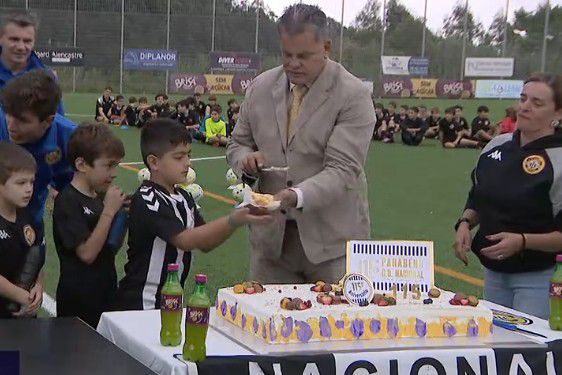 Rui Alves nas cerimónias dos 115 anos do Nacional. - Foto: D.R.