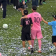 Filho de Messi fez brilharete... mas o pai não viu (vídeo)