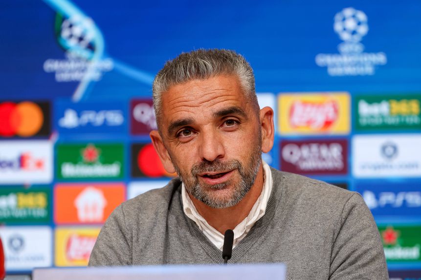 Rui Borges falou também do regresso de Daniel Bragança e da percentagem de hipóteses dos leões surpreenderem o Bayern