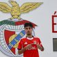 Miguel Galinho, jovem médio da formação das águias - Foto: SL BENFICA