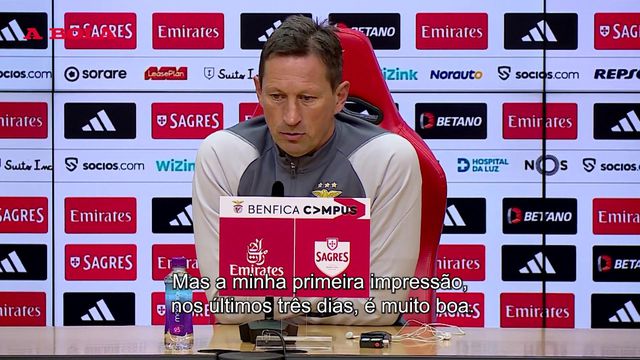 Schmidt revela a «primeira impressão» sobre Marcos Leonardo