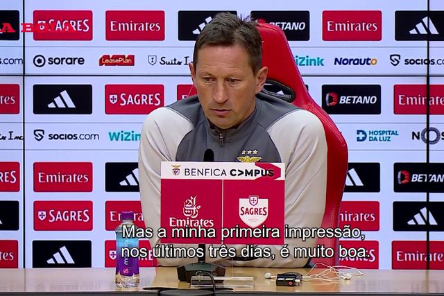 Schmidt revela a «primeira impressão» sobre Marcos Leonardo