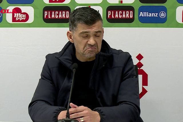 Sérgio Conceição aborda o mercado de inverno e deixa uma crítica