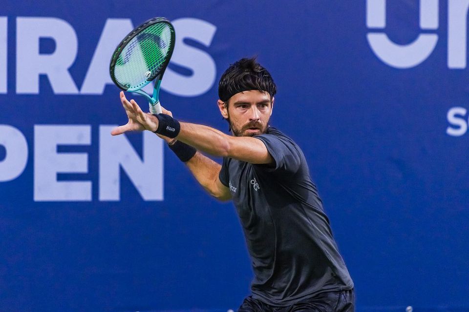 Gastão Elias repete triunfo frente a Cem Ilkel no Indoor Oeiras Open II