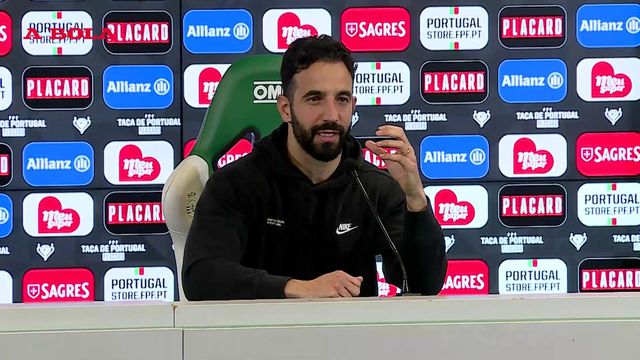 Amorim explica gestão entre equipa A, B e sub-23