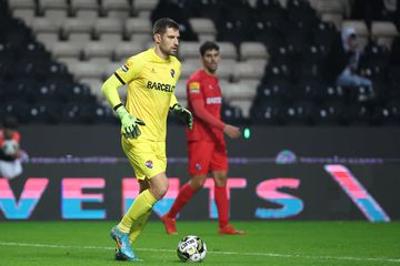 Kritciuk sem espaço na baliza do Gil Vicente