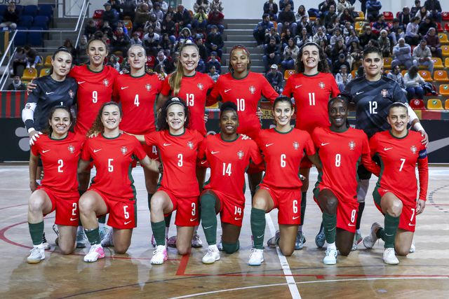 Seleção feminina de Portugal empata com a Itália