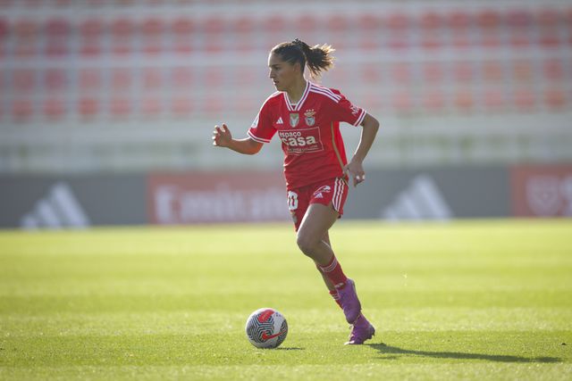 Benfica: Kika Nazareth com entorse no tornozelo esquerdo